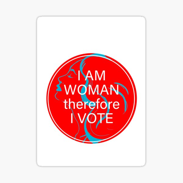 I AM Woman Sticker