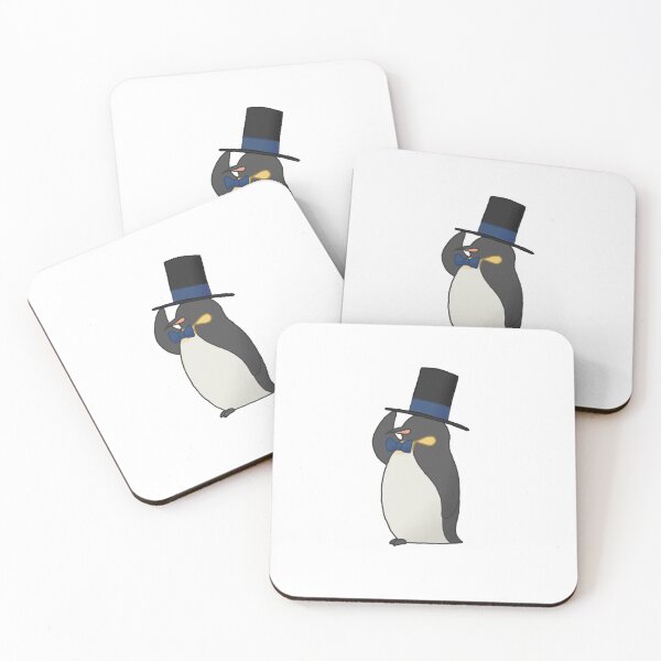 Item preview, gentleman penguin (blue) designed and sold by pot-meg.