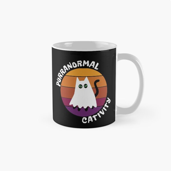 Item preview, Purranormal cativity halloween cat ghost designed and sold by ReluctantChickn.