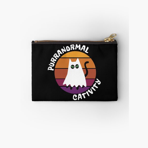 Item preview, Purranormal cativity halloween cat ghost designed and sold by ReluctantChickn.