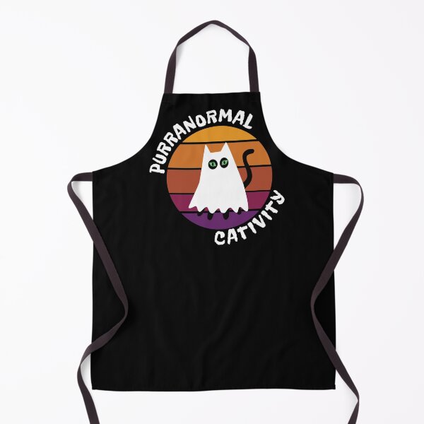 Item preview, Purranormal cativity halloween cat ghost designed and sold by ReluctantChickn.