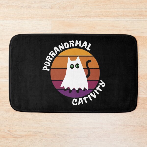 Item preview, Purranormal cativity halloween cat ghost designed and sold by ReluctantChickn.