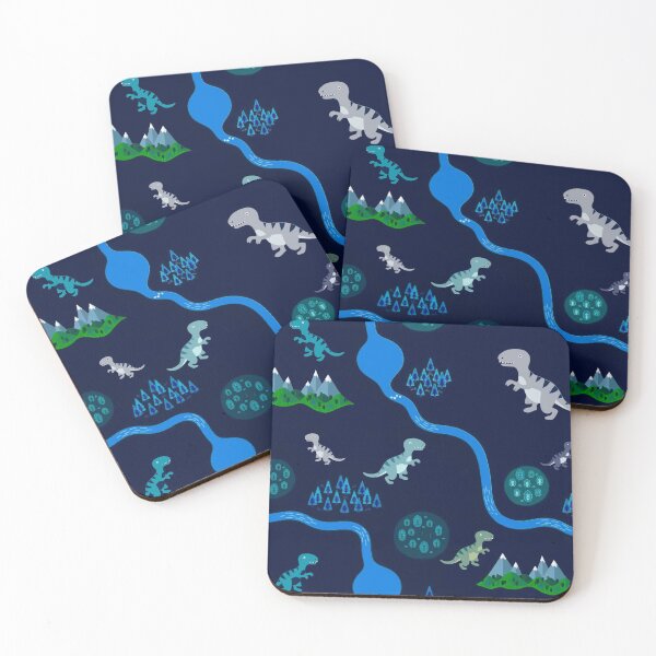 Item preview, Dinosaurs on Map designed and sold by MarcSabuncu.