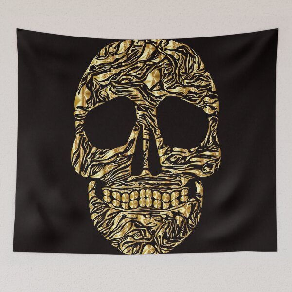 Item preview, Abstract Goth Skull designed and sold by MyFreakyWorld.