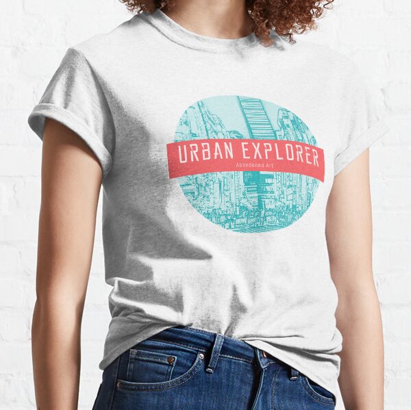 Item preview, Urban Explorer Tee designed and sold by Anime-Dog.