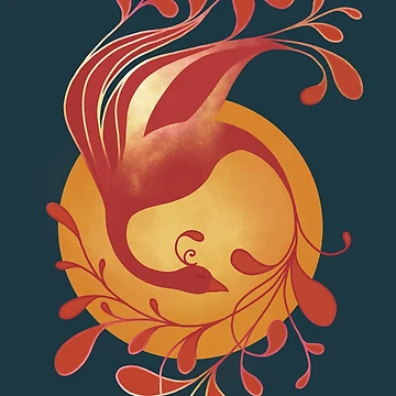 Artwork thumbnail, Phoenix Rising by Embev389