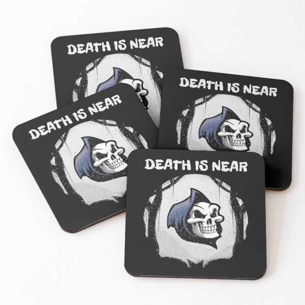 Item preview, Death Is Near: Halloween Skull designed and sold by SAVWIS.