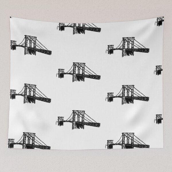 Item preview, Suspension Bridge Simple Minimalist Design designed and sold by RoJor.