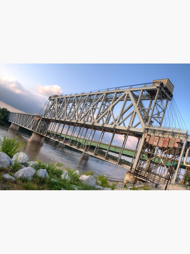 "Armour-Swift-Burlington Bridge" Poster By RampArtist424 | Redbubble