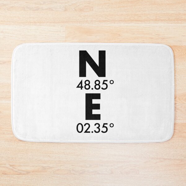 Item preview, Paris Coordinates designed and sold by HalpinDesign.