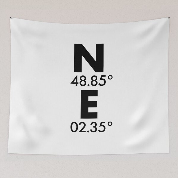 Item preview, Paris Coordinates designed and sold by HalpinDesign.