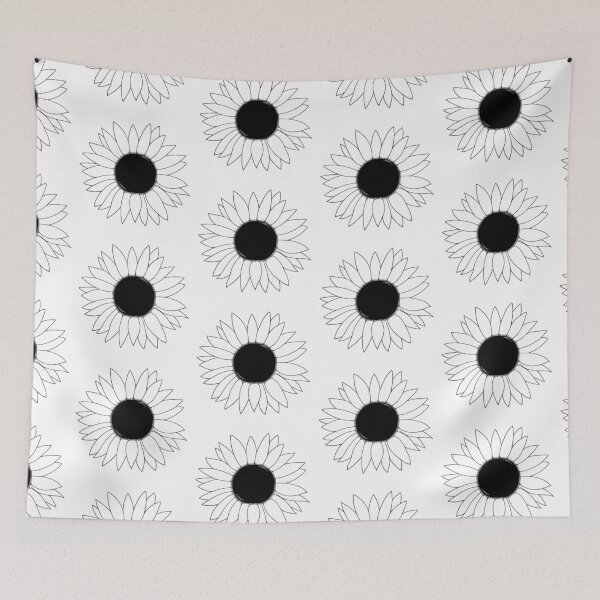 Item preview, Sunflower Fineliner B&W designed and sold by htimagery.