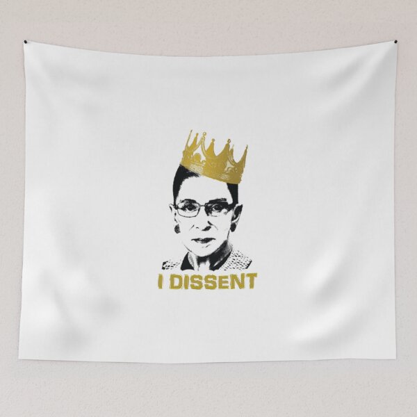 Item preview, Ruth Bader Ginsburg I Dissent designed and sold by LifestylePrints.