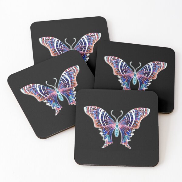 Item preview, Neon Butterflies  designed and sold by Sharon Schwalbe.