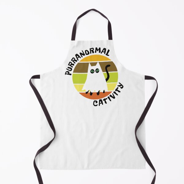 Item preview, Purranormal cativity halloween cat ghost designed and sold by ReluctantChickn.