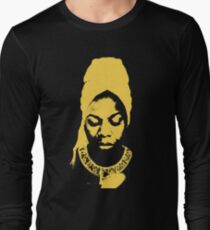 Nina Simone Gelb Langarmshirt