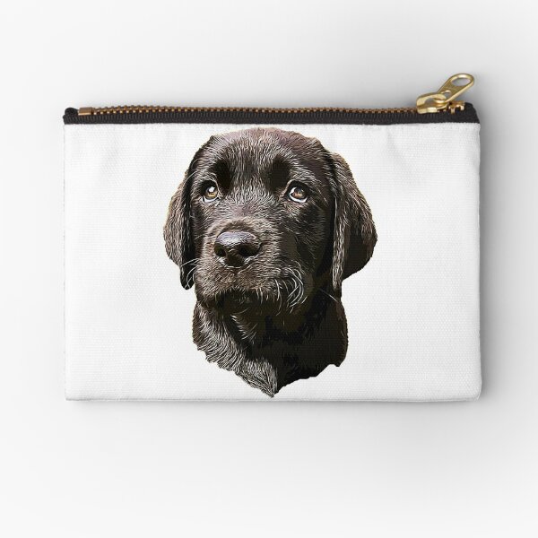 BLACK LABRADOR DOG COIN PURSE