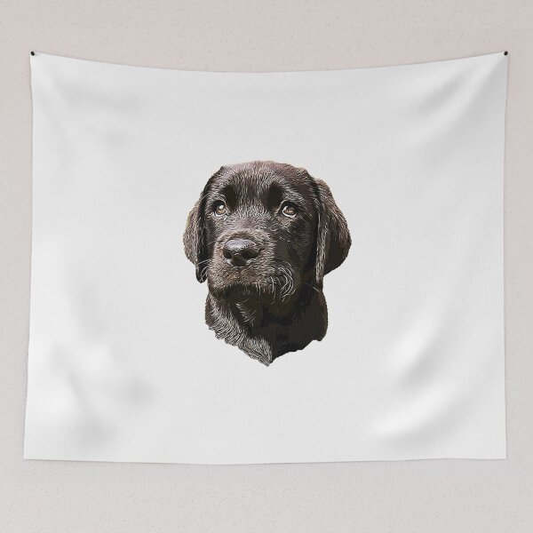 Item preview, Labrador Retriever Black Puppy Dog designed and sold by ElegantCat.