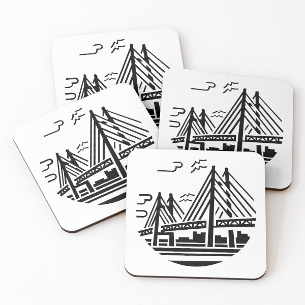 Item preview, Suspension Bridge Simple Minimalist Design designed and sold by RoJor.