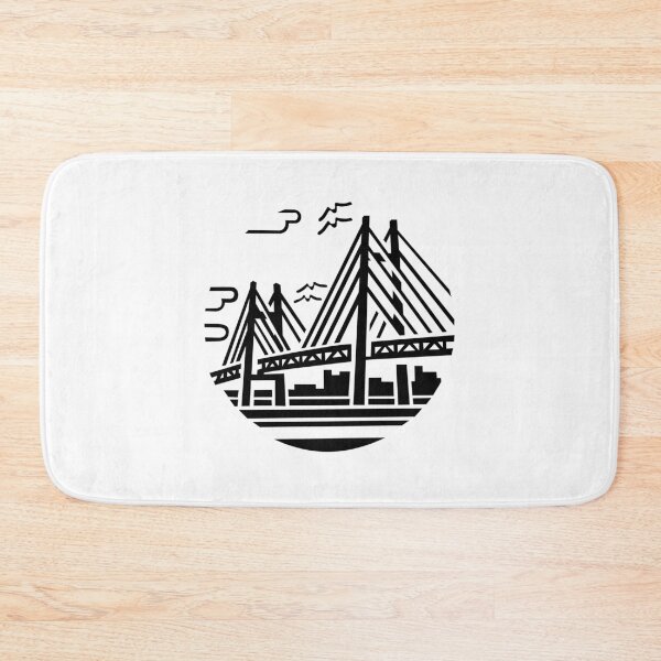 Item preview, Suspension Bridge Simple Minimalist Design designed and sold by RoJor.