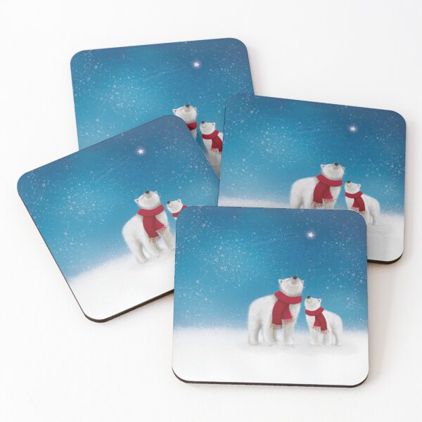 Item preview, Polar Bears Spotting Shooting Stars designed and sold by Jade Lawley.