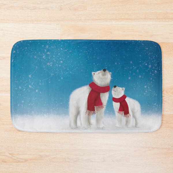 Item preview, Polar Bears Spotting Shooting Stars designed and sold by Jade Lawley.