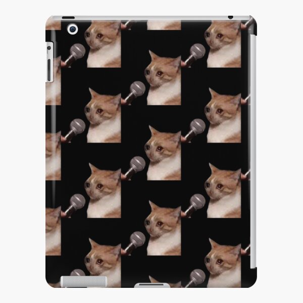 HQ Pathetic Cat Meme Cursed Face | iPad Case & Skin