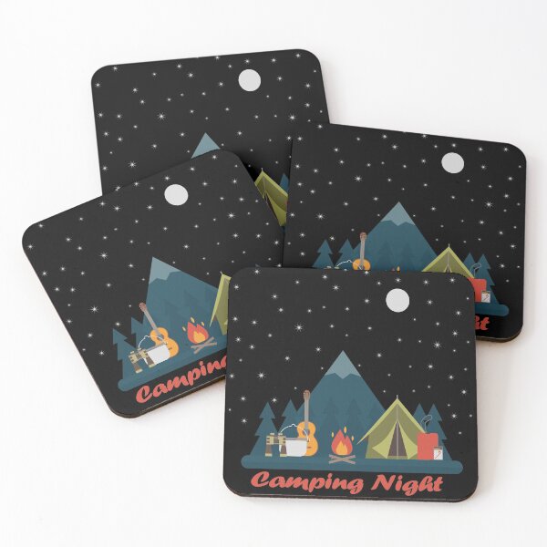Item preview, Camping Night designed and sold by LifestylePrints.