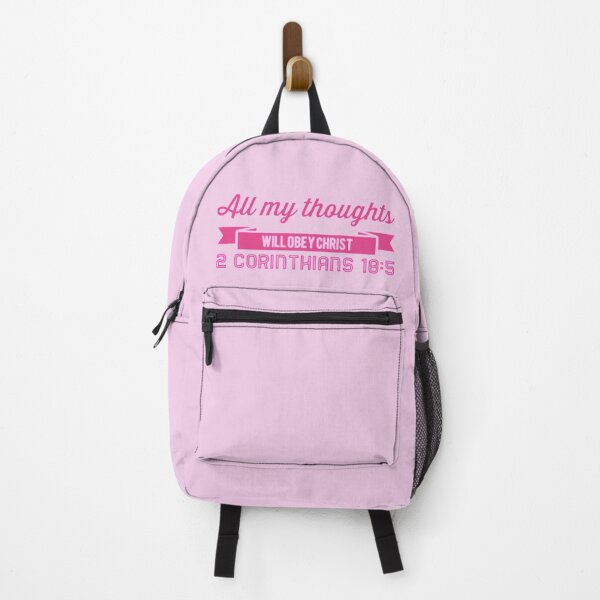 Item preview, All My Thoughts Will Obey Christ 2 Corinthians 10:5 designed and sold by LiveAndGlow.