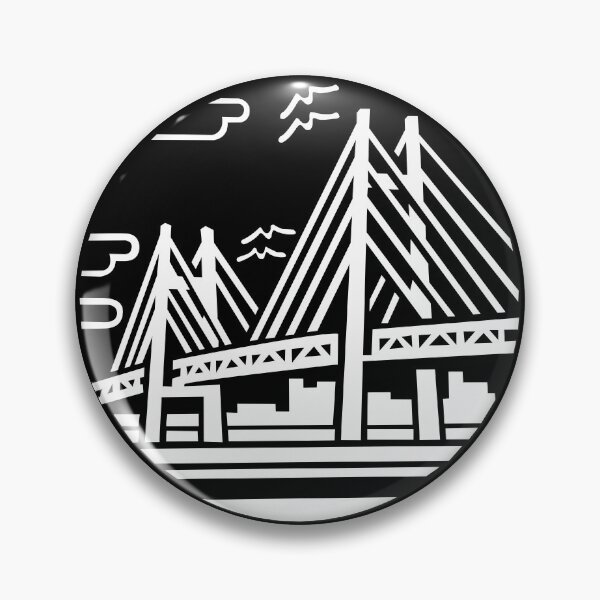 Item preview, Suspension Bridge Simple Minimalist Design designed and sold by RoJor.