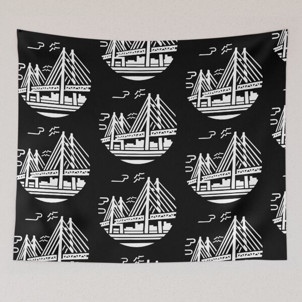 Item preview, Suspension Bridge Simple Minimalist Design designed and sold by RoJor.