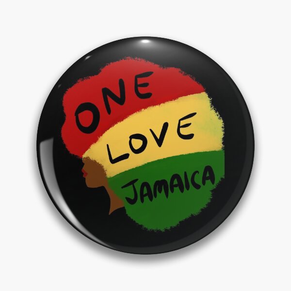 Item preview, One Love Jamaica Afro designed and sold by blackartmatters.