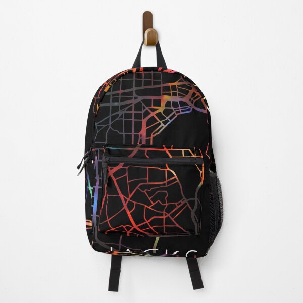 Item preview, Jacksonville City Street Map Dark Mode designed and sold by map-lover.
