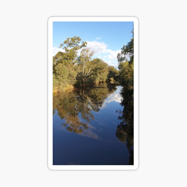 Wangaratta River view Sticker