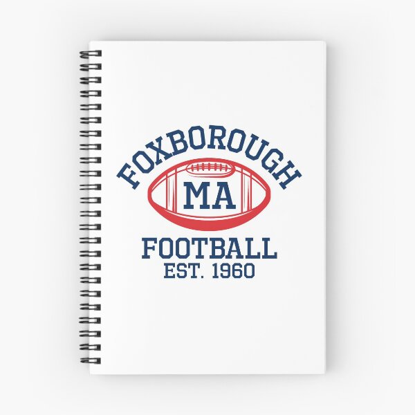 Item preview, Vintage Foxborough Massachusetts Football Team Sport Blue and Red designed and sold by AmpersandCuster.