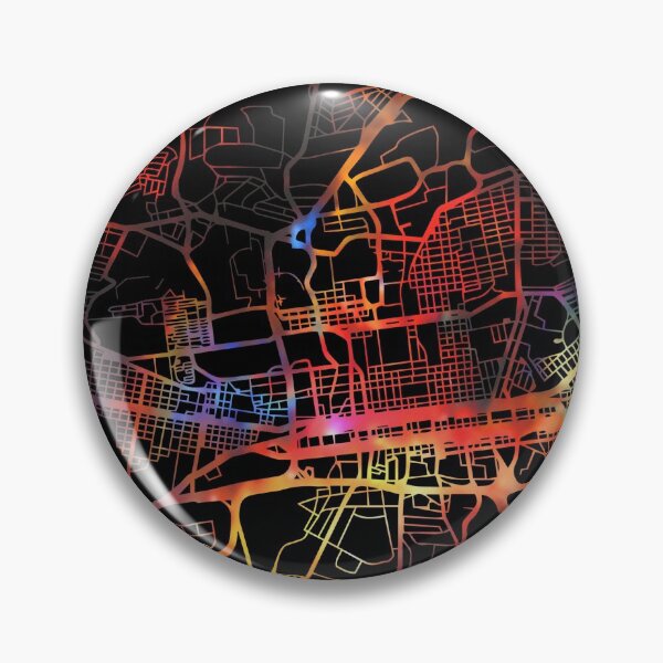 Item preview, Johannesburg City Street Map Dark Mode designed and sold by map-lover.