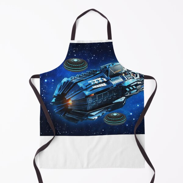 Item preview, Awesome Space Ship with Escort designed and sold by mydesignsbylar.