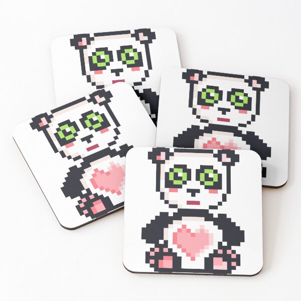 Item preview, I heart Panda designed and sold by pixeltowntees.