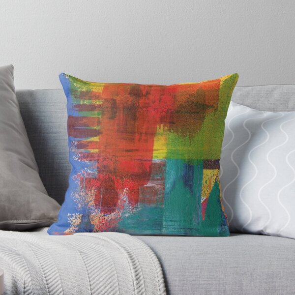 Bold Nuance III Throw Pillow