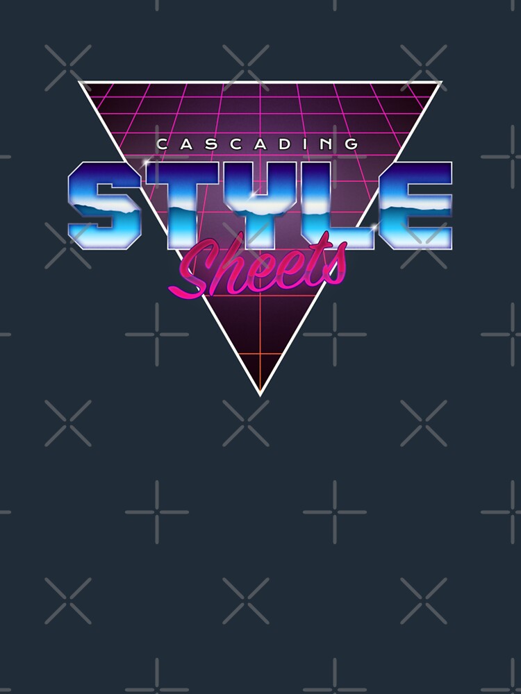 Thumbnail 6 of 6, Premium T-Shirt, Retro CSS designed and sold by ckirknielsen.