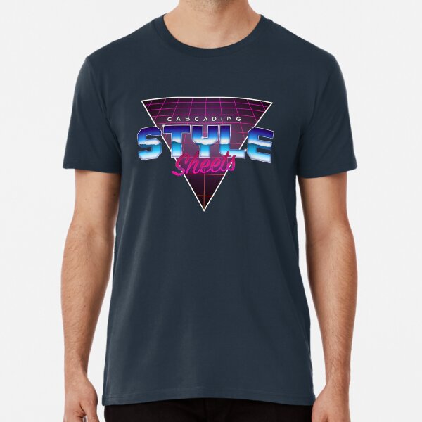 Retro CSS Premium T-Shirt