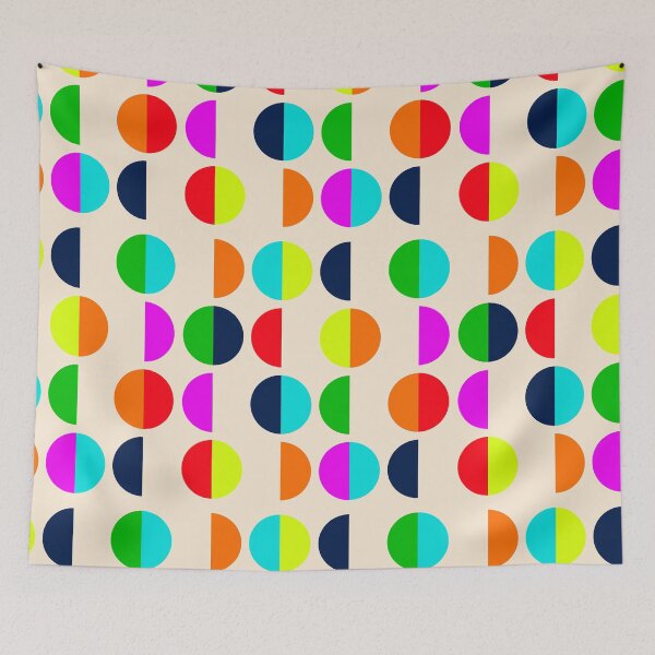Item preview, Half Circle Geo designed and sold by PrintGirlNYC.
