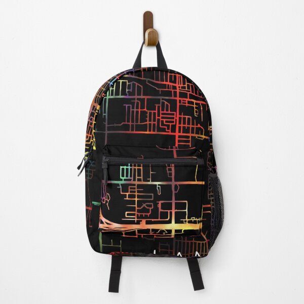 Item preview, Lansing City Street Map Dark Mode designed and sold by map-lover.
