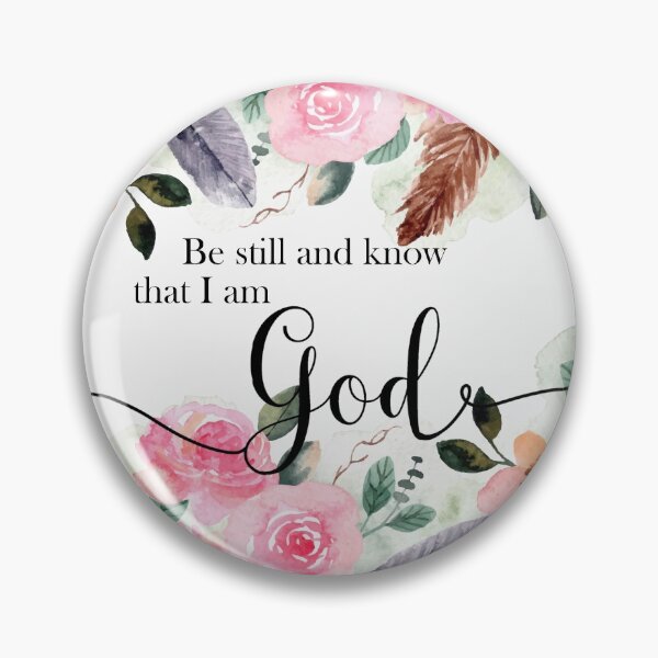 Item preview, Be still and know that I am God designed and sold by della95.