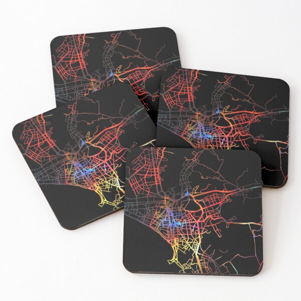 Item preview, Lima City Street Map Dark Mode designed and sold by map-lover.