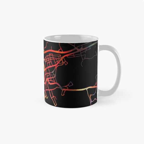 Item preview, Lima City Street Map Dark Mode designed and sold by map-lover.