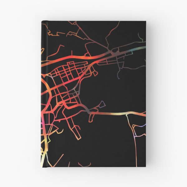 Item preview, Lima City Street Map Dark Mode designed and sold by map-lover.