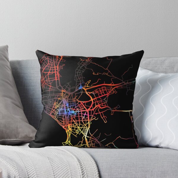 Item preview, Lima City Street Map Dark Mode designed and sold by map-lover.