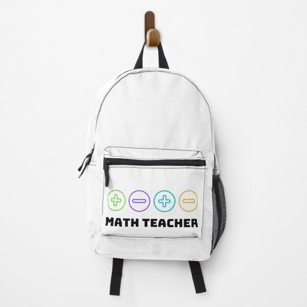 Item preview, Math Teacher Teaching Math designed and sold by RedBerryBliss.