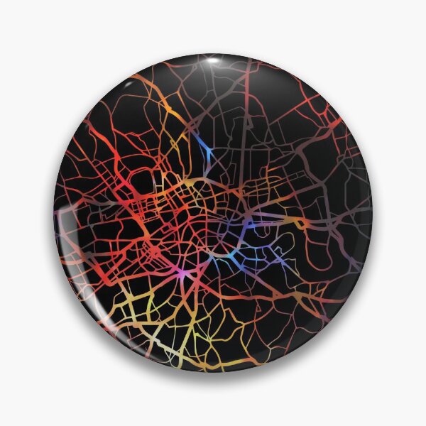 Item preview, London City Street Map Dark Mode designed and sold by map-lover.